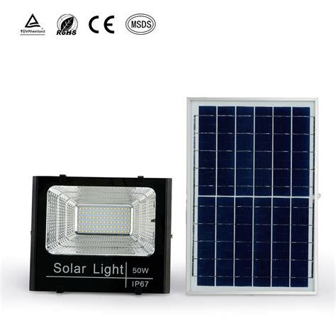 Wholesale Outdoor Solar Power Flood Light with Remote Control