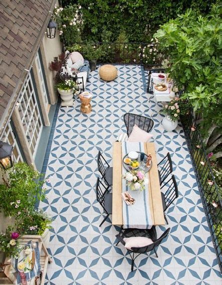 How to Add a Pop of Color to Your Outdoor Space with Cement Tiles - Granada Tile Cement Tile ...