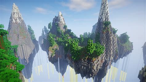 Floating Islands Survival - 1000x1000 Survival Map | 2000+ Downloads ...