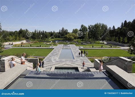 People Visit the Aga Khan Garden at the University of Alberta Botanic ...