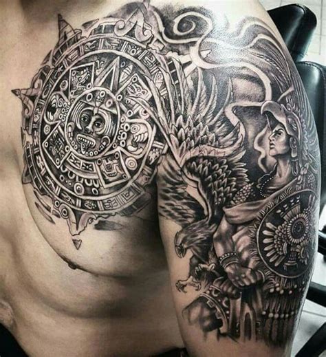 Aztec Tattoos for Men | Aztec tattoo designs, Aztec tattoo, Mens ...