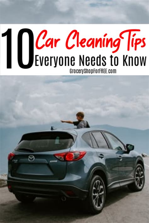 10 Car Cleaning Tips Everyone Needs To Know