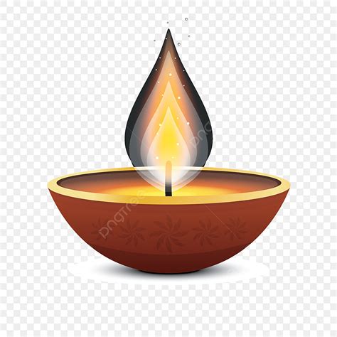 Diwali Elements Vector Hd PNG Images, Beautiful Diwali Candle Element, Diwali Festival, Candles ...