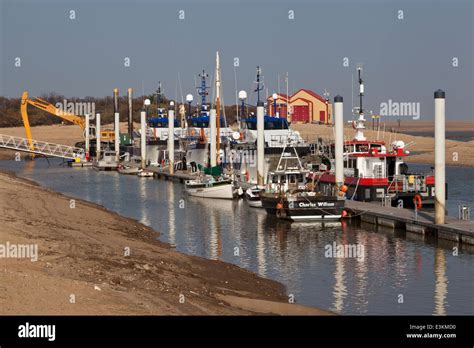 Wells next the Sea new new harbour Stock Photo - Alamy