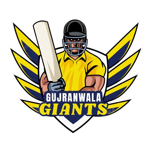 Gujranwala Giants Logo, Cricket Team Logo Transparent, Cricket League ...