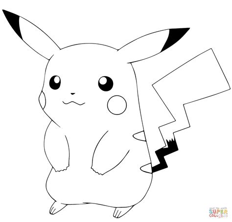 Malvorlagen Pikachu