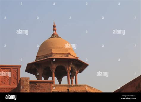 Agra fort historical architecture Agra India Stock Photo - Alamy