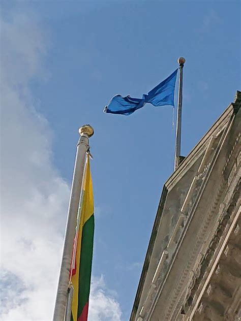 Commonwealth Day flag flying above the Birmingham Council … | Flickr