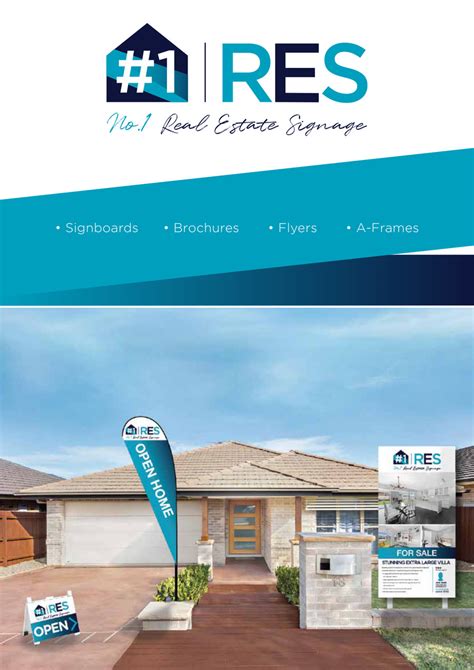 #1 Real Estate Signage Brochure by Kylie Clark - Flipsnack