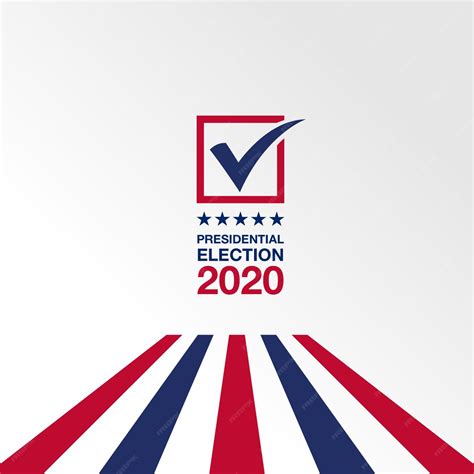 Premium Vector | Background presidential election 2020