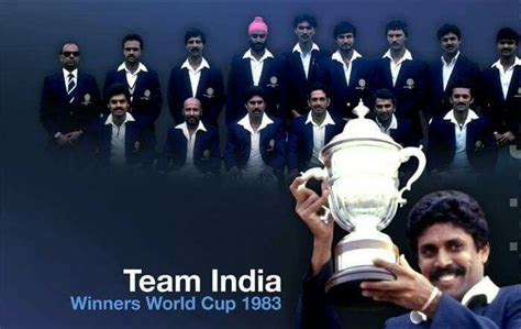 25 June 1983, Team India winners World Cup | World cricket, Republic ...