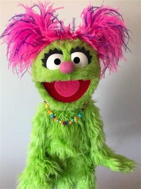 Cute green Monster Professional Puppet | #1916628277