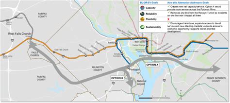 Metro shows six “fantasy maps” for the Blue and Silver lines – Greater Greater Washington