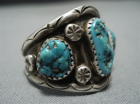 Exceptional Vintage Native American Jewelry Navajo Turquoise Sterling – Nativo Arts