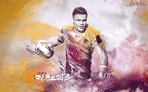 James Roberts Brisbane Broncos wallpaper by skythlee on DeviantArt