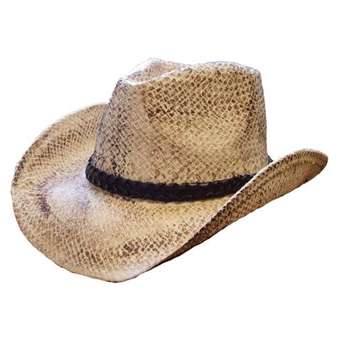 UNISEX VINTAGE STRAW COWBOY HAT ( ONE SIZE ) , FREE fast post 1ST CLASS | Cowboy hats, Straw ...