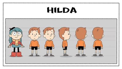 hilda concept art - Google Search | Character model sheet, Character design animation, Character ...