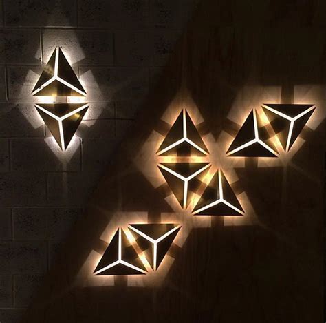 Spectacular LightGarden lamps transform walls into dazzling works of ...