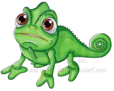 Tangled Pascal - copics by Velvet-Loz | Cartoon drawings disney, Disney drawings, Baby animal ...