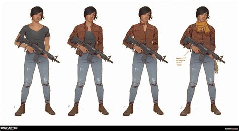 The Art Of Uncharted, The Lost Legacy | Concept art characters ...