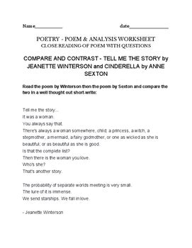 😂 Cinderella poem anne sexton. Cinderella. 2019-02-13