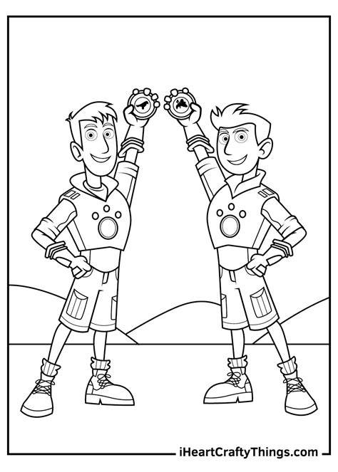 Wild Kratts Coloring Pages | Wild kratts, Coloring pages, Cartoon ...