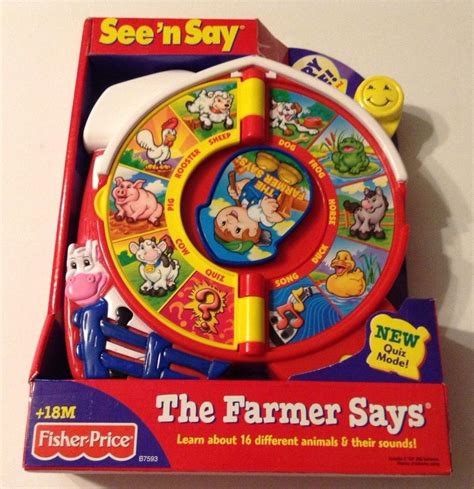 Fisher Price The Farmer Says See n Say Educational Baby Toddler Toy ...