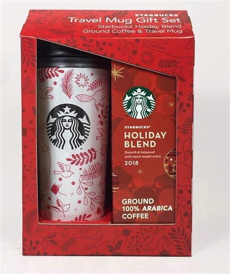 Holiday Starbucks gift set. 16 oz tumbler with lid & a holiday coffee blend. New! Perfect gift ...