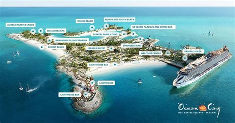 MSC Cruise Unviels More Details on their Private Island - Ocean Cay ...