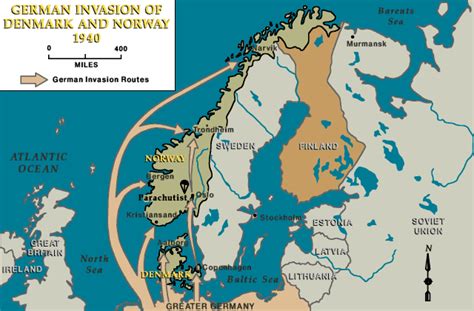 German invasion of Denmark and Norway, 1940