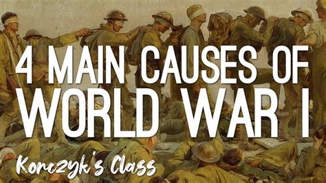 4 MAIN Causes of World War I Explained - YouTube