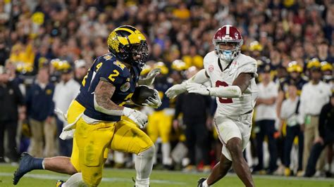 Rose Bowl highlights: Michigan beats Alabama in OT to reach first CFP title game - The ...