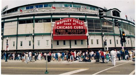 Wrigley Field Chicago Cubs Vintage 8X10 Color Baseball Memorabilia ...