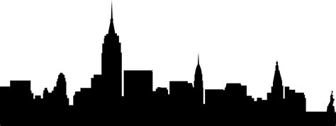 Free New York Buildings Silhouette, Download Free New York Buildings Silhouette png images, Free ...
