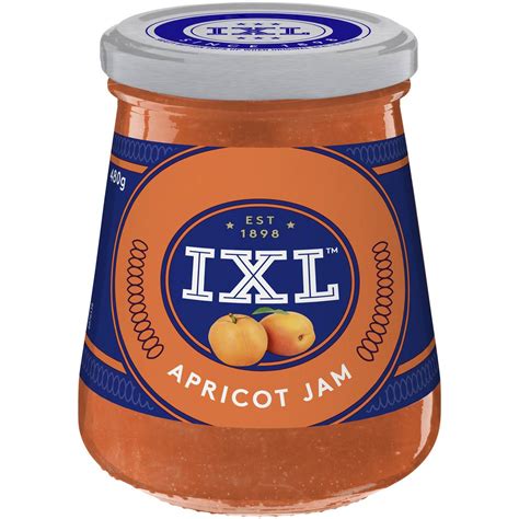 Ixl Apricot Jam 480g | Woolworths