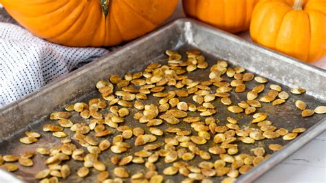 Roasted Pumpkin Seeds - The Stay At Home Chef