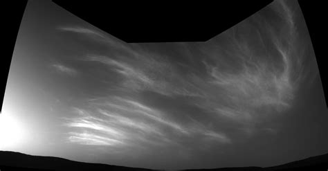 Curiosity's Three-Frame Mosaic of Clouds | NASA Jet Propulsion ...