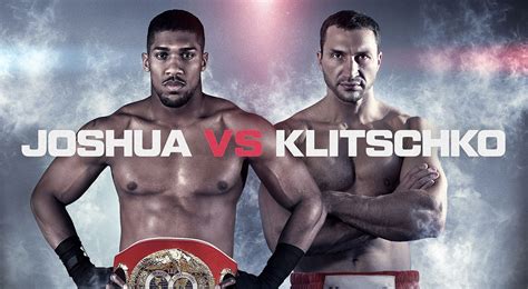 Anthony Joshua VS. Wladimir Klitschko - Promo designs on Behance