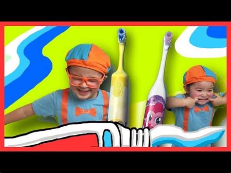 Tooth Brushing Song with Blippi Inspired | Blippi Toddlers Brush Teeth ...