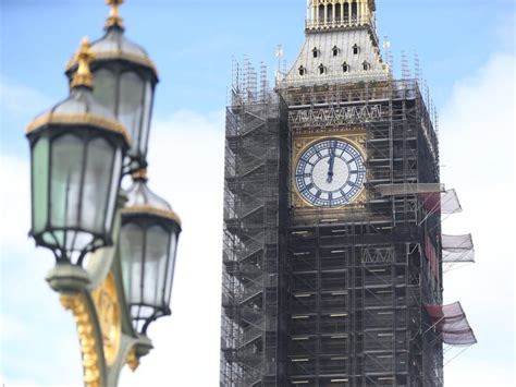 London's Big Ben Clocktower Get Its Original Blue Hands Back - Business Insider