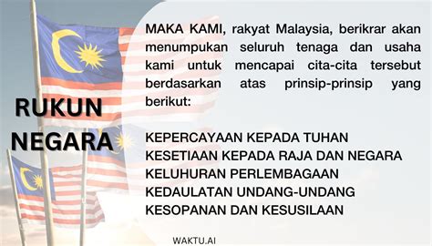 RUKUN NEGARA MALAYSIA 2024 : Ketahui Maksud dan Kepentingan