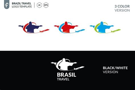 Brazil Travel Logo #Travel#Brazil#Templates#Logo