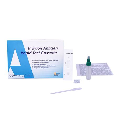 H pylori antigen test: Rapid Qualitative H.pylori Antigen Self Test ...