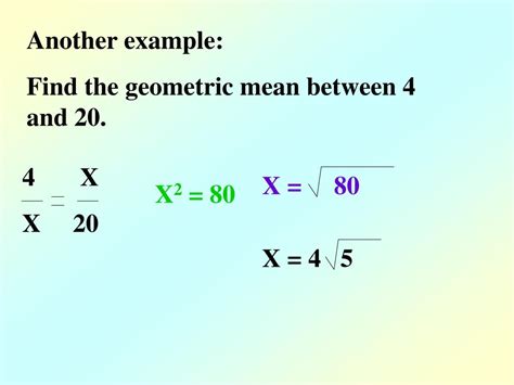 Geometric Mean