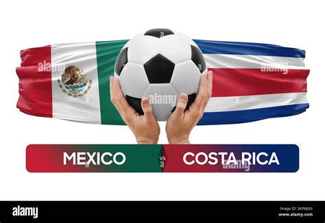 Mexico vs Costa Rica national teams soccer football match competition ...