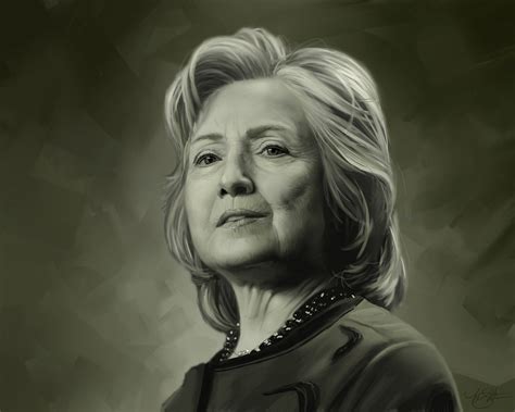 Hillary Clinton Painting at PaintingValley.com | Explore collection of ...