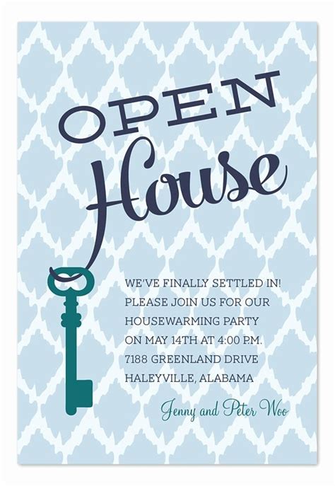 Business Open House Invitation Template