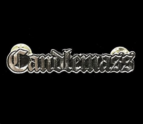 Candlemass - Logo Metal Badge Pin - Nuclear Waste