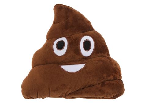 Coussin peluche emoji caca poop - Vente de Accessoires de chambre enfant - Conforama