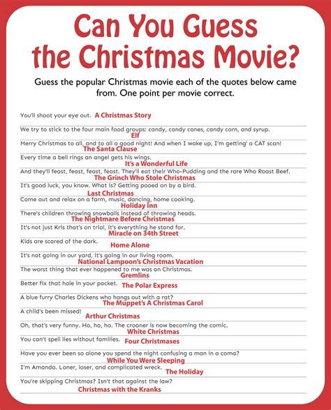 15 Best Printable Christmas Trivia Questions | Christmas trivia ...